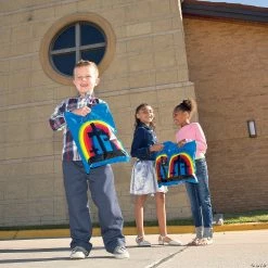 Coupon 😍 12 1/4" x 17" Inspirational Plastic Goody Bags - 50 Pc. 🤩