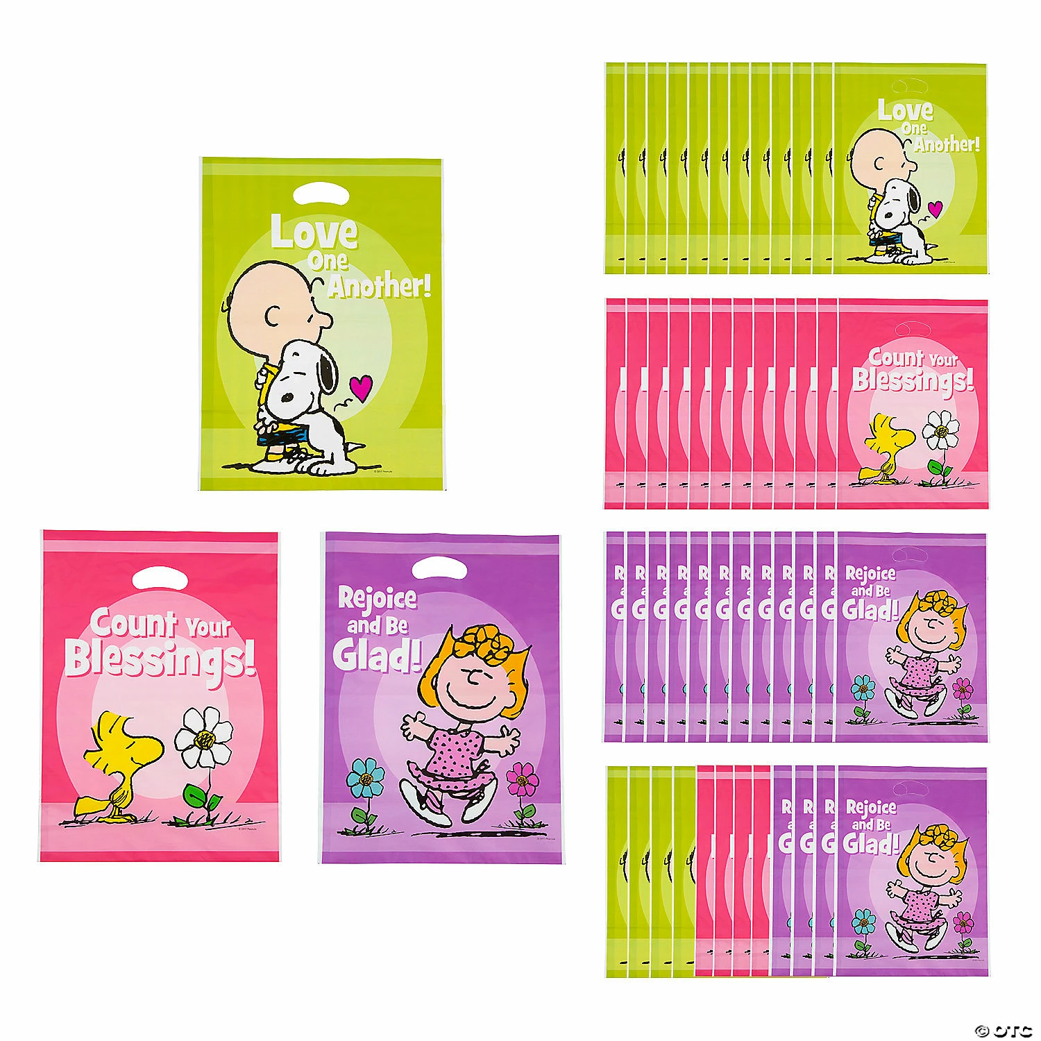 Top 10 ⭐ 12" x 17" Bulk Peanuts® Inspirational Plastic Goody Bags - 50 Pc. 🧨
