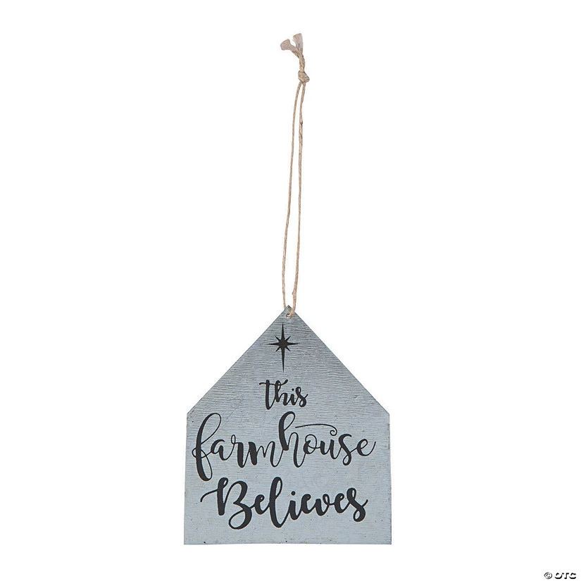 Coupon π This Farmhouse Believes π Christmas Ornaments - 12 Pc. π - Image 2