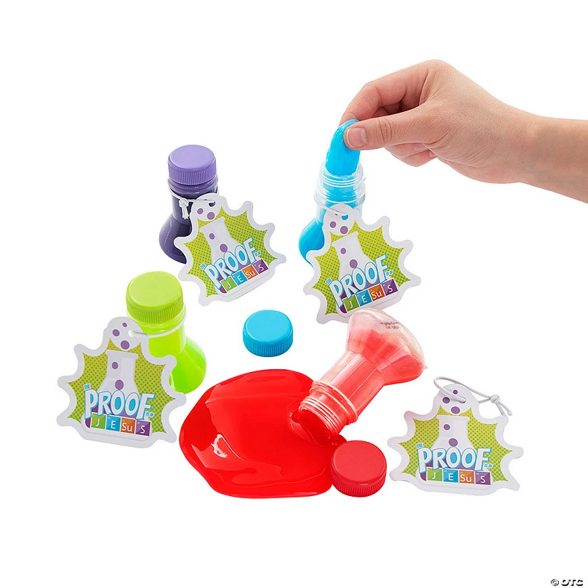 Coupon ๐งจ Beaker Slime Containers with Science VBS Card - 12 Pc. โค๏ธ - Image 2