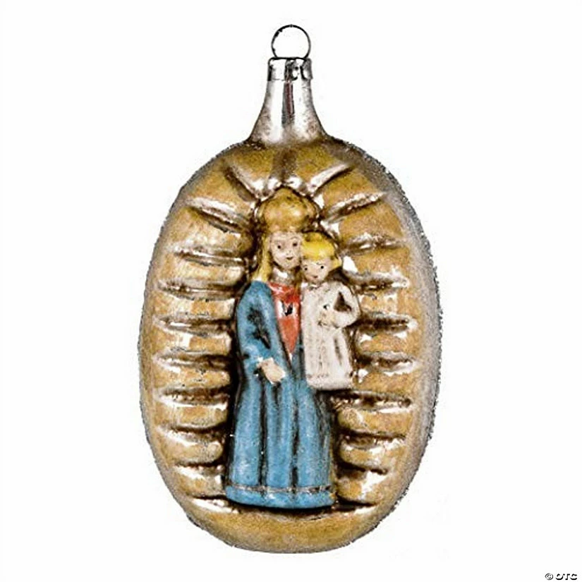 Best Pirce ๐ฏ Marolin 2011030 Mouthblown ๐
Christmas Glass Ornament Madonna with Child ๐ฏ - Image 2
