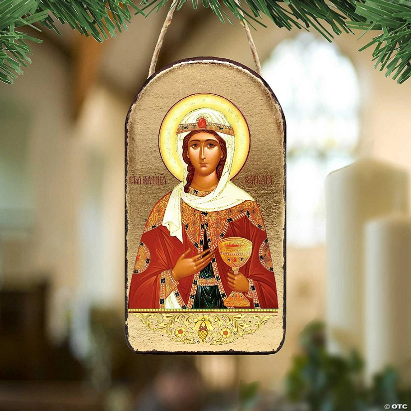 Best deal 😍 G. Debrekht Saint Barbara Religious Orthodox Sacred Icon Ornament Inspirational Icon Decor 👏 - Image 2