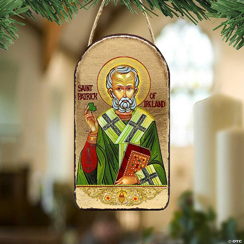 Promo โ G. Debrekht Saint Patrick Religious Celtic Sacred Icon Ornament Celtic Decor ๐ฅฐ - Image 2