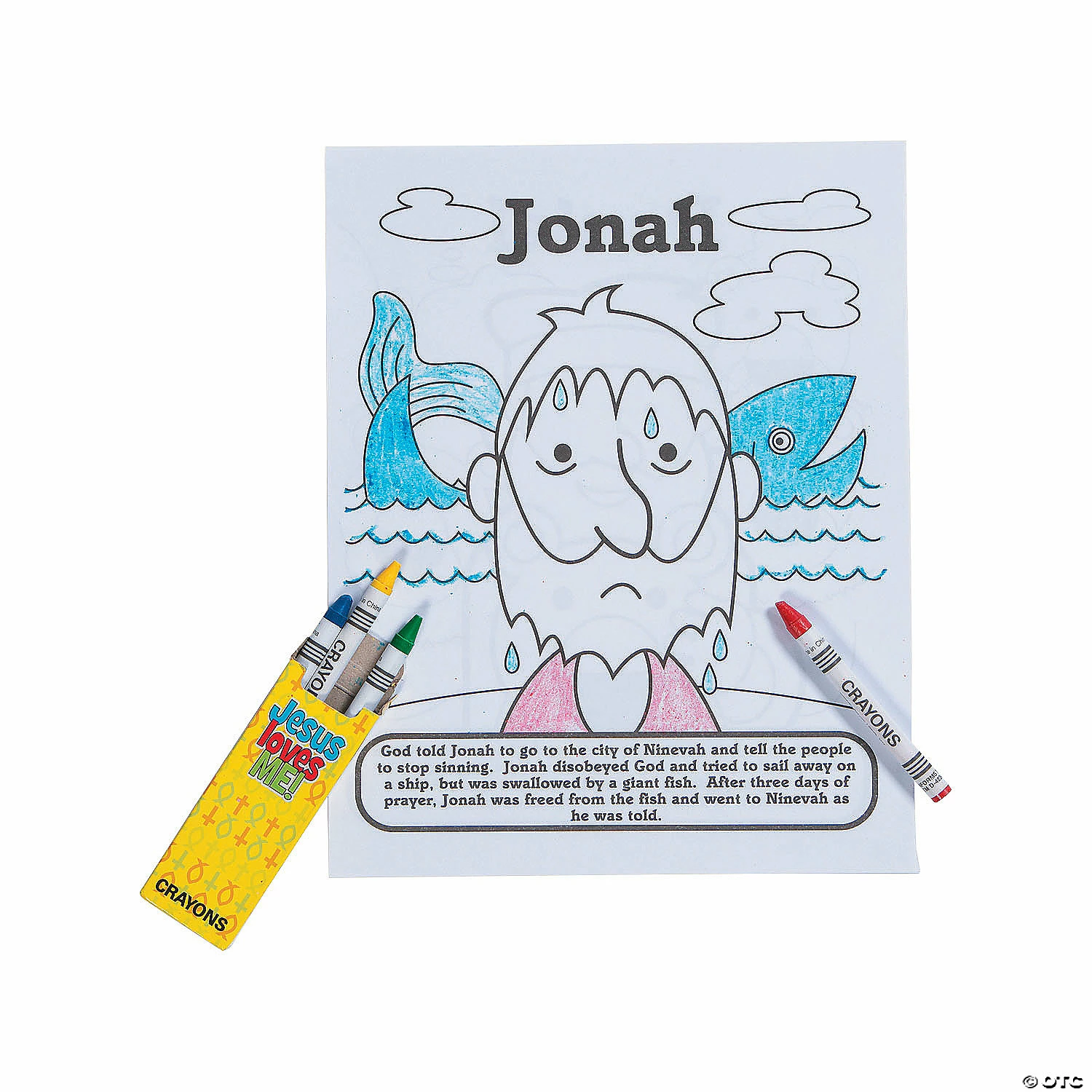 Wholesale ๐ 4-Color Religious Crayons - 24 Boxes ๐ - Image 2