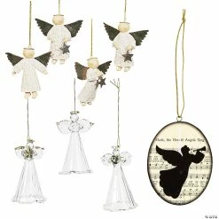 Promo 🧨 Angel ❄ Christmas Ornaments Assortment - 36 Pc. 🎉