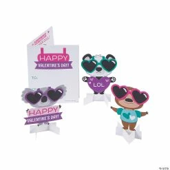 Top 10 😀 Animal Paper Dolls with Valentine's Day Card for 24 💯