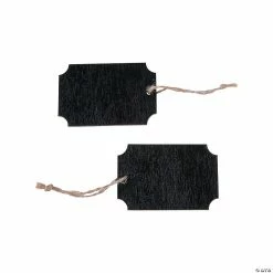 New π Black Chalkboard Label Favor Tags π€©