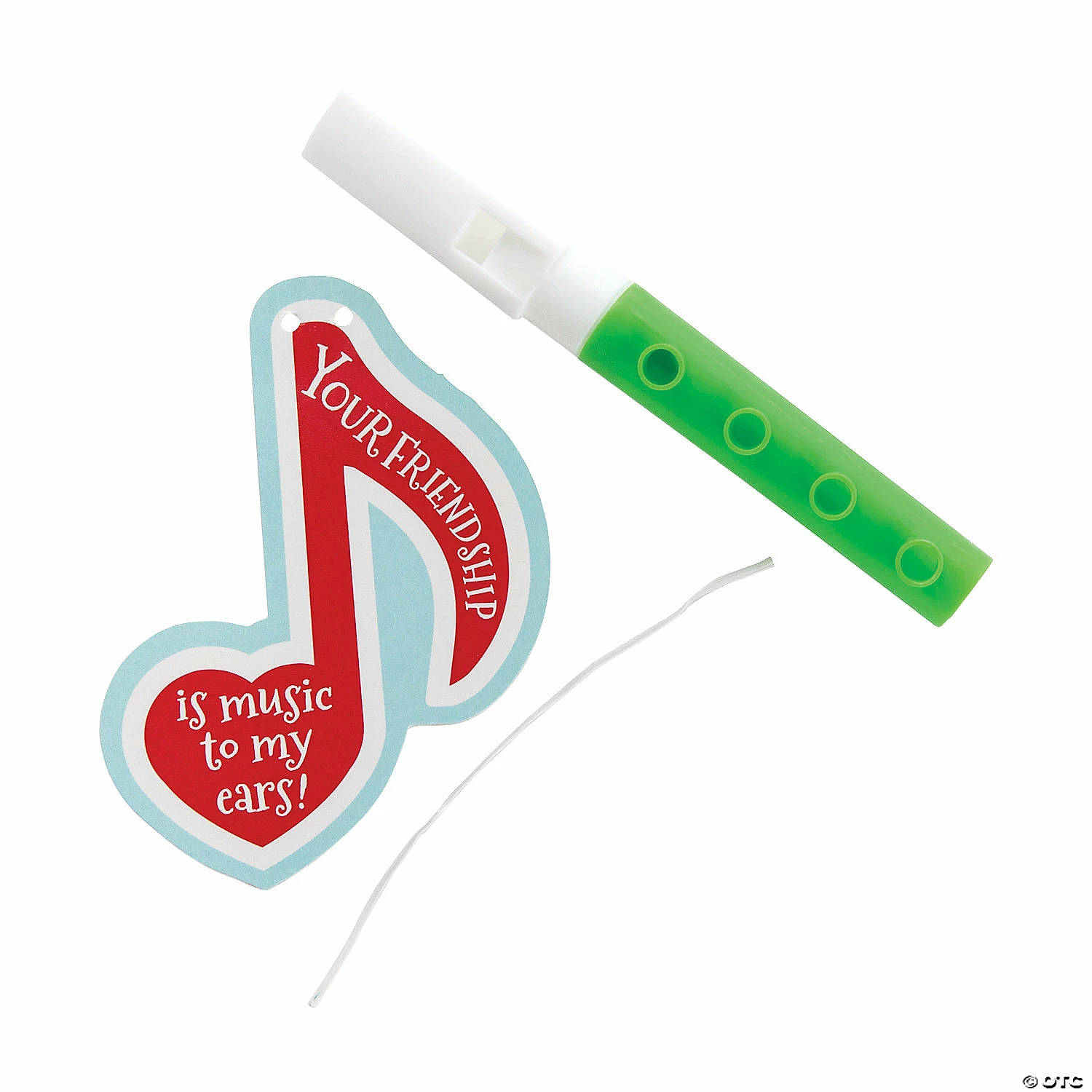 Discount 🎉 Bright Mini Flute Valentine Exchanges with Card for 48 🎁 - Image 2