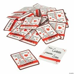 Cheap 🔔 Bulk John 3:16 Bracelet Valentine Exchanges with Card for 48 ⭐