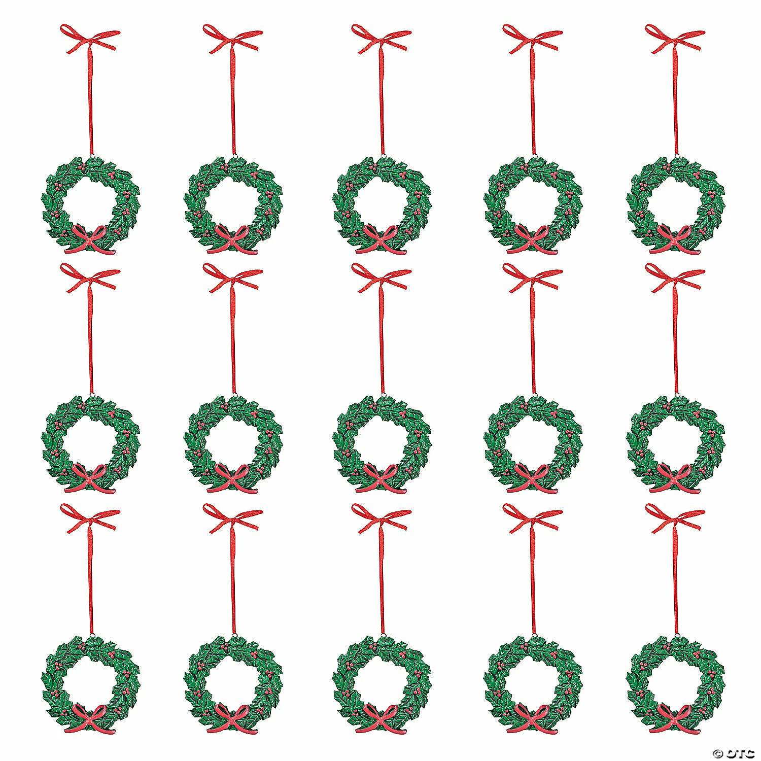 Best deal ⨠Bulk Legend of the š Christmas Wreath Ornaments with Card - 48 Pc. š