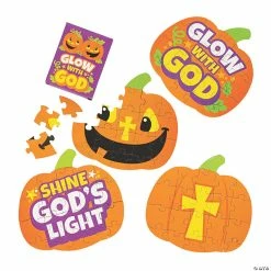 Brand new 🎁 Christian Pumpkin Mini Puzzles - 12 Pc. 😉