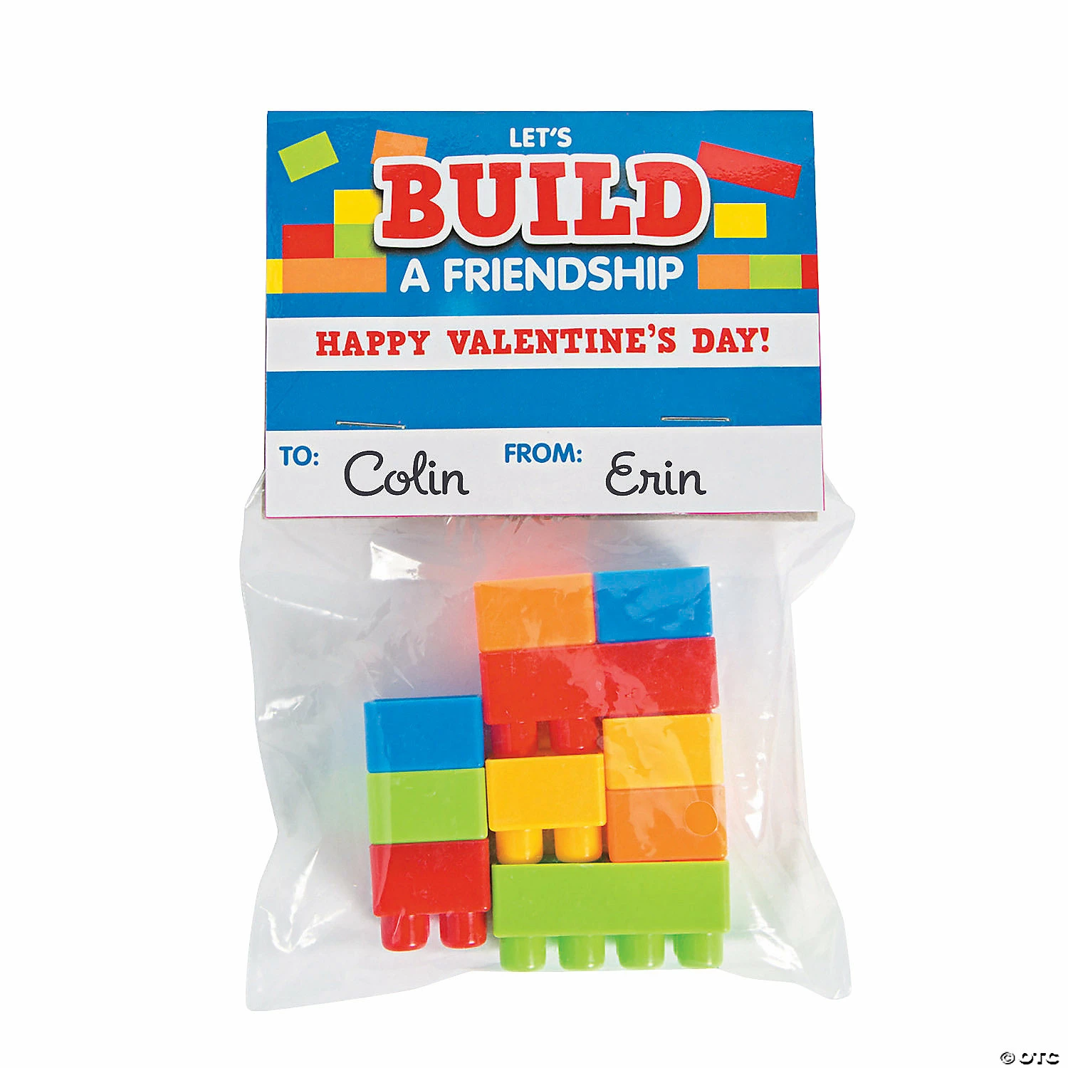 Wholesale π Color Brick Valentine Exchanges for 12 β¨