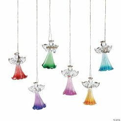 New ✨ Colorful Angel ❄ Christmas Ornaments - 12 Pc. ❤️