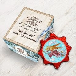 Top 10 🛒 Designocracy Flying Angel Mercury Glass Ornament Nativity Holiday Decor 👍