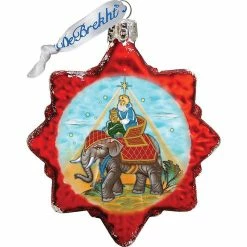 New 🥰 Designocracy Gaspar Three Kings Mercury Glass Ornament Nativity Holiday Decor 🥰