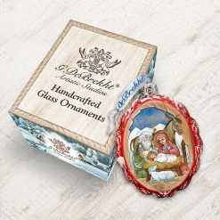 Top 10 ❤️ Designocracy Orthodox Nativity Mercury Glass Ornament Nativity Holiday Decor 😉