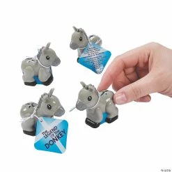 New ✔️ Donkey Pull-Back Toys with Card - 12 Pc. 😍