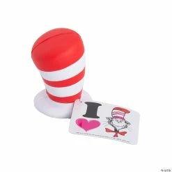 Outlet ๐คฉ Dr. Seussโข Hat Stress Toys with Valentineโs Day Card - 12 Pc. โญ