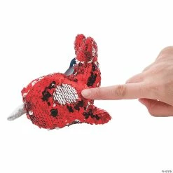 Deals ๐ Flipping Sequin Stuffed Narwhal Valentine Exchanges with Card for 12 ๐