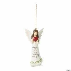Discount 🧨 Friends Are God’s Way Angel Resin 🔔 Christmas Ornament 🧨