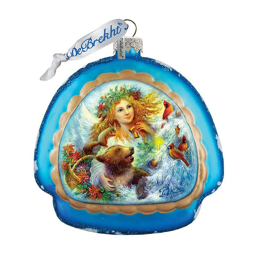 Best deal ๐ G. Debrekht Cherished Winter Glass Ornament โ Christmas Decor ๐ฏ