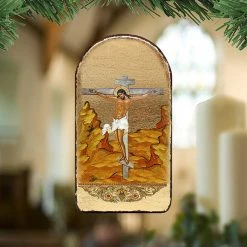 Top 10 🌟 G. Debrekht Crucifixion Religious Christian Sacred Icon Ornament Inspirational Icon Decor 👍
