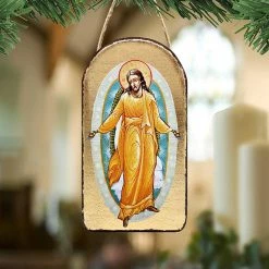 Best Sale 😉 G. Debrekht Resurrection Religious Christian Sacred Icon Ornament Inspirational Icon Decor 🥰