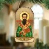 Best deal ⭐ G. Debrekht Saint Basil Religious Christian Sacred Icon Ornament Inspirational Icon Decor 🔔