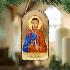 Cheap 🤩 G. Debrekht Saint Jude Religious Christian Sacred Icon Ornament Inspirational Icon Decor 🛒