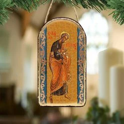 Flash Sale 🎉 G. Debrekht Saint Peter Religious Christian Sacred Icon Ornament Inspirational Icon Decor ✨