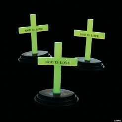 Deals ๐ Glow-in-the-Dark Crosses - 12 Pc. ๐