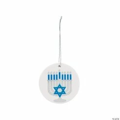 Best reviews of 👍 Hanukkah Menorah Ceramic 🎅 Christmas Ornaments - 12 Pc. 😀