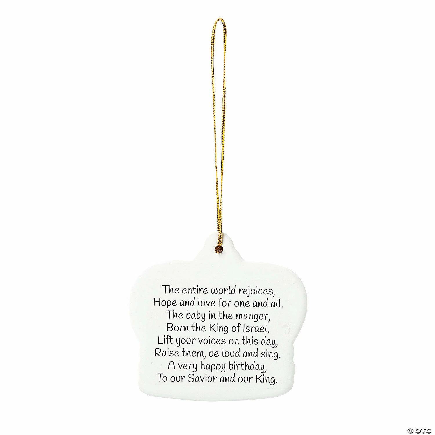 Coupon โ๏ธ He Is King Ceramic ๐ Christmas Ornaments - 12 Pc. ๐ฅฐ - Image 2