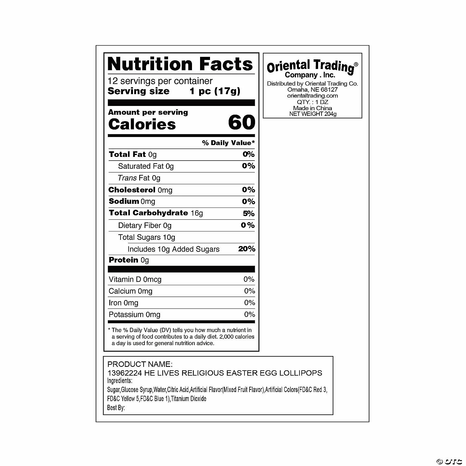 Best deal π He Lives Religious Easter Egg Lollipops - 12 Pc. β - Image 2