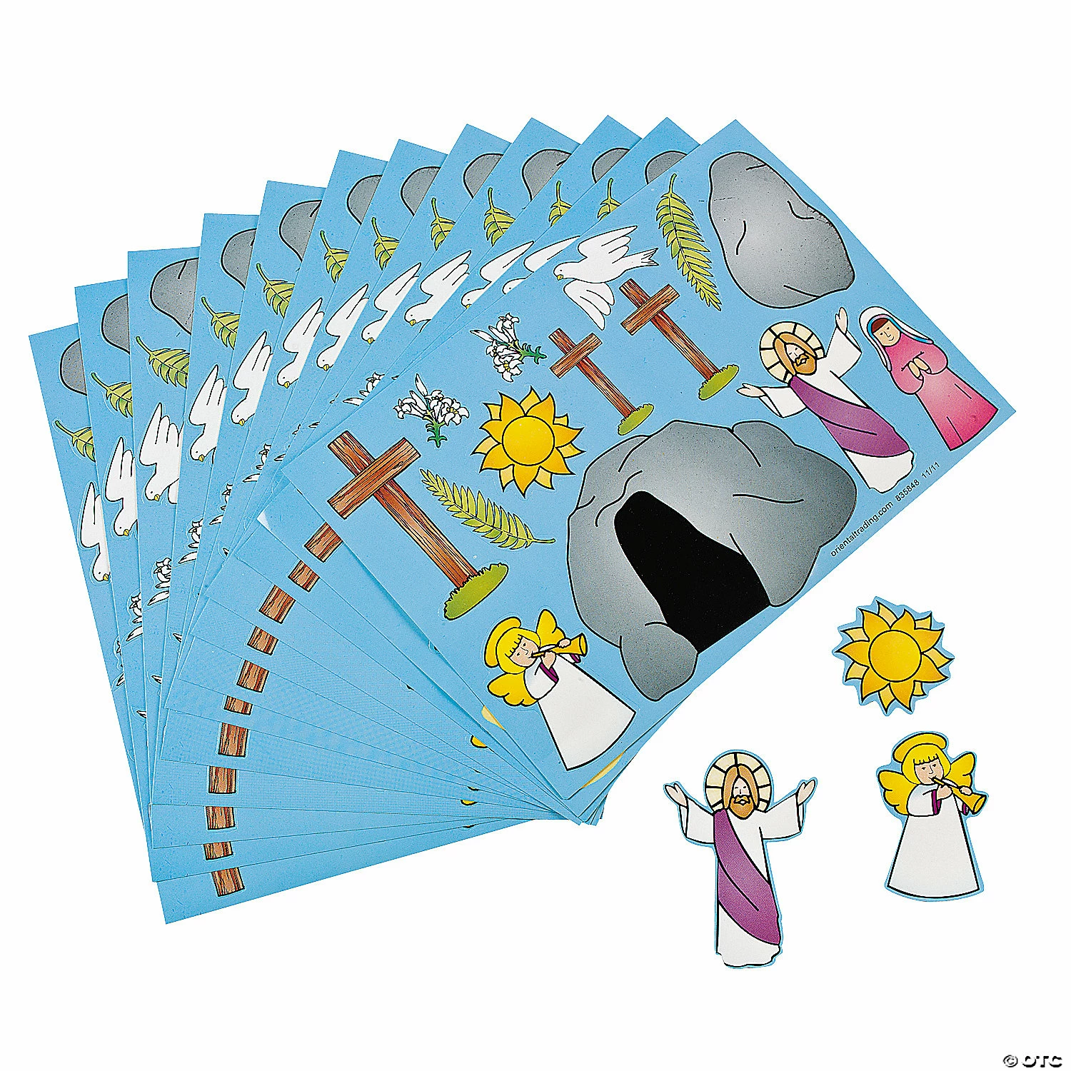 Cheapest π He Lives Tomb Sticker Sheets - 12 Pc. β