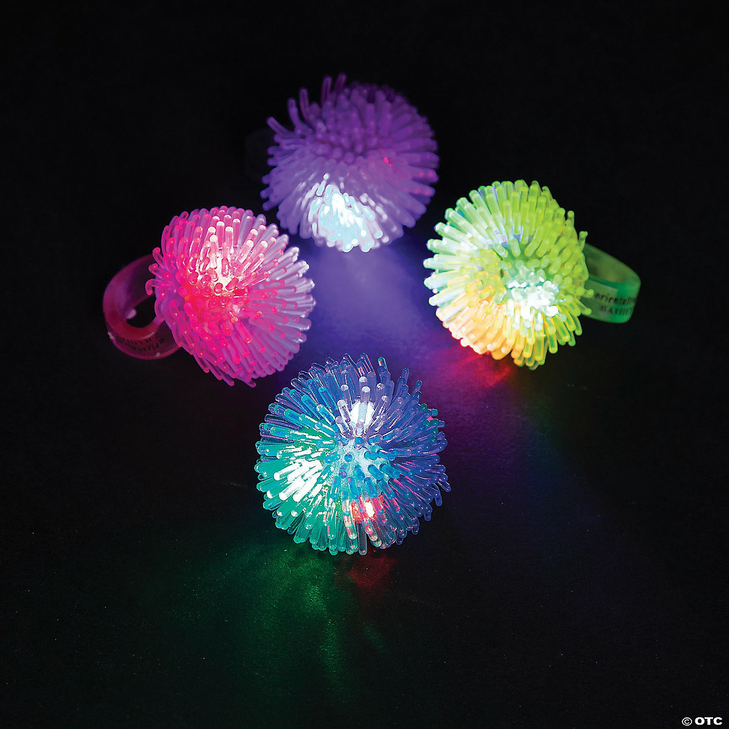 Best Sale ๐ Hedgehog Flashing Ring Valentine Exchanges with Card for 36 ๐ - Image 2