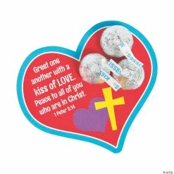 Best deal 😉 Hershey’s® Kisses® with 1 Peter 5:14 Valentine’s Day Card for 24 🥰
