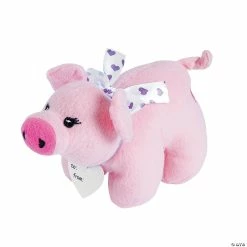 Cheapest 💯 Hogs-N-Kisses Stuffed Baby Pigs Valentine Exchanges with Card for 12 🧨