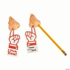 Coupon 𧨠I Pick You Nose Pencil Sharpener Valentine Exchanges with Card for 12 π