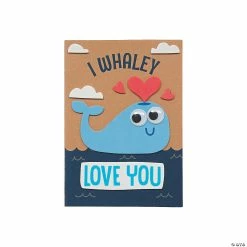 Wholesale ๐ I Whaley Love You Card Craft Kit - Makes 12 โ