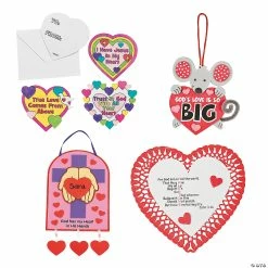 Brand new 👏 Inspirational Valentine Craft Kit Assortment - Makes 60 🛒
