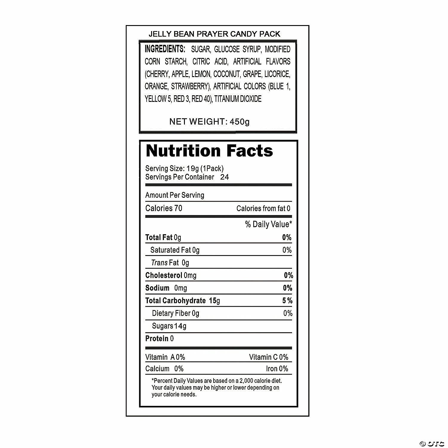 Buy β Jelly Bean Prayer π¬ Candy Packs - 17 Pc. π₯° - Image 2