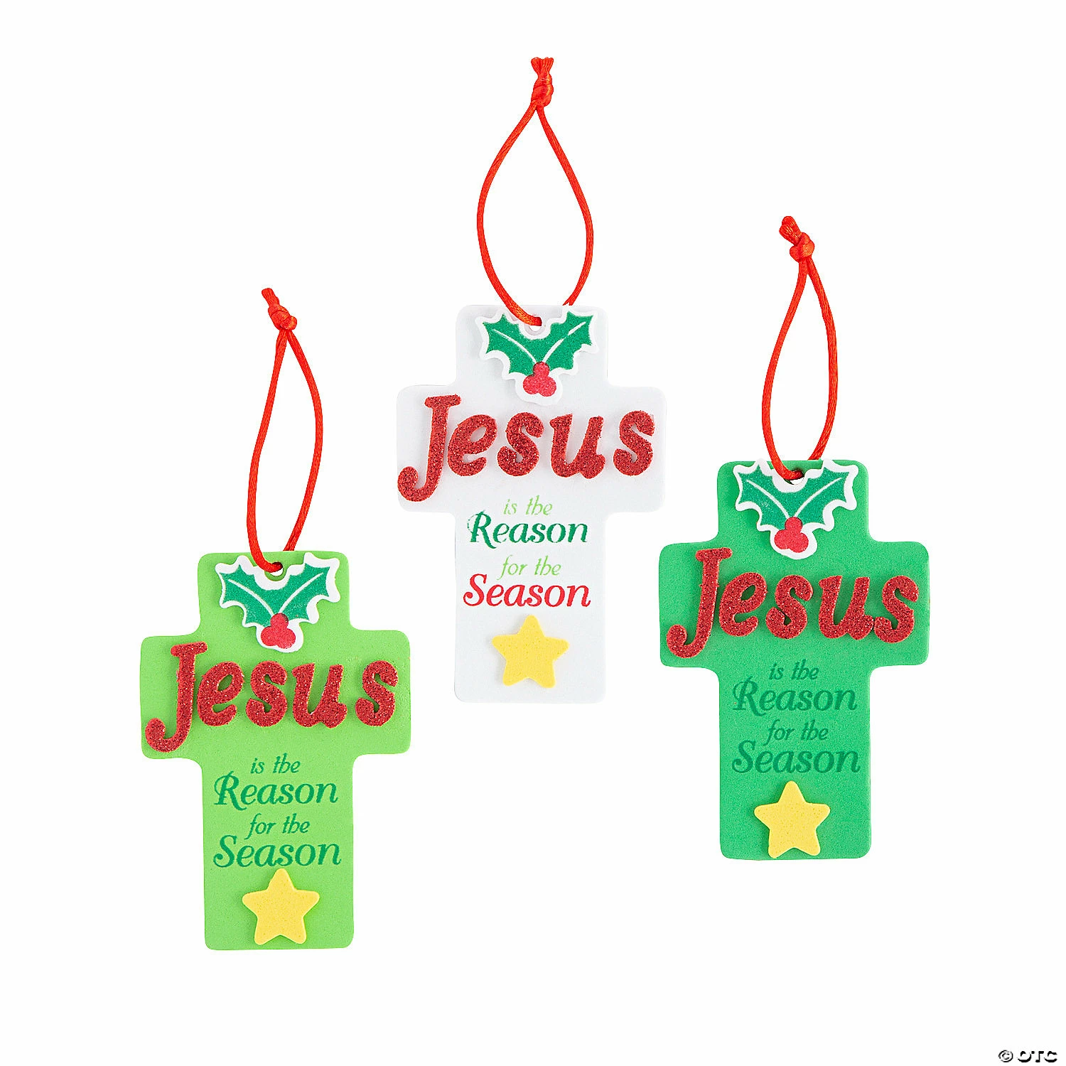Outlet 🔥 Jesus Is the Reason Ornament Craft Kit - Makes 12 😍