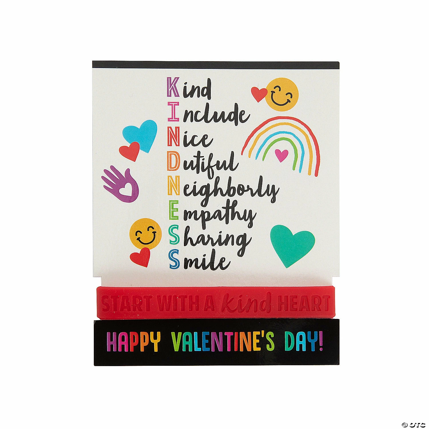 Discount π Kindness Bracelet Valentine Exchanges with Card for 24 π€©