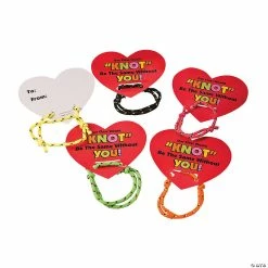 Best deal ⌛ Knot Bracelet Valentine Exchanges with Card for 24 🌟