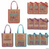 Deals 💯 Large He Lives Craft Nonwoven Tote Bags - 12 Pc. ✔️