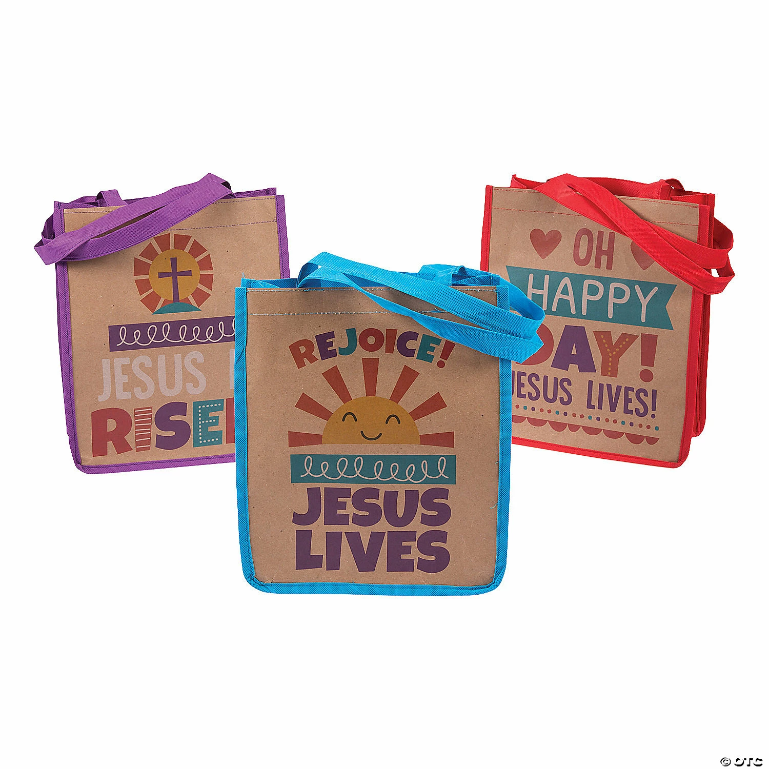 Deals ๐ฏ Large He Lives Craft Nonwoven Tote Bags - 12 Pc. โ๏ธ - Image 3