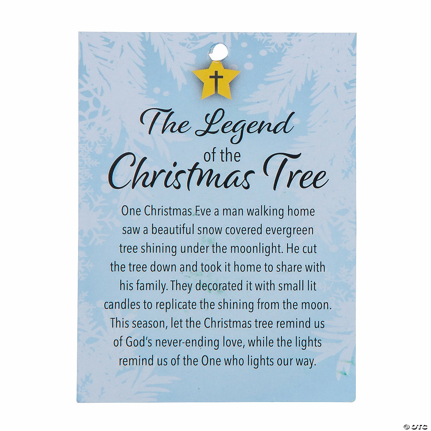 Outlet π₯° Legend of the π Christmas Tree Resin Ornaments with Card - 12 Pc. 𧨠- Image 2