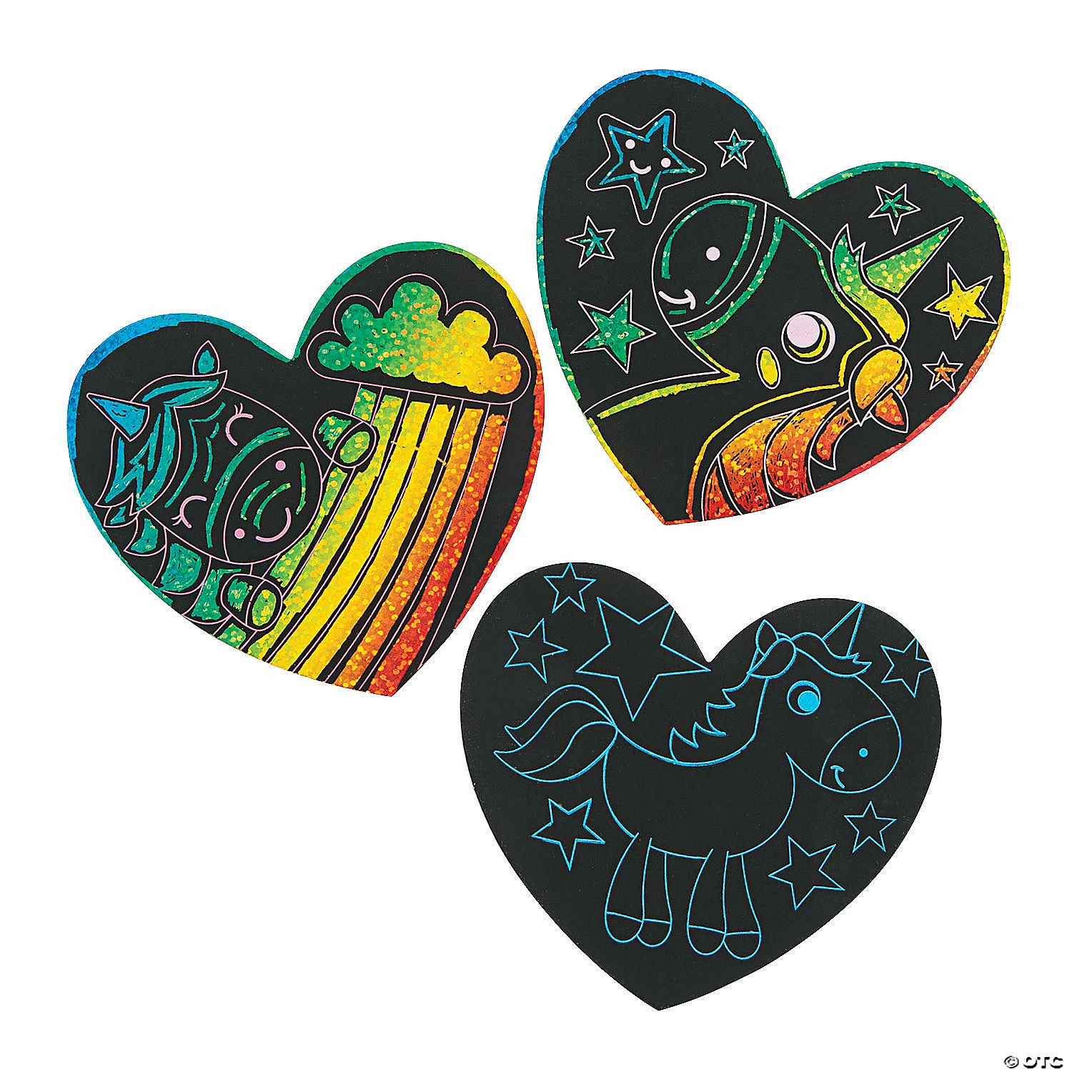 Deals π Magic Color Scratch Unicorn Valentineβs Day Cards - 24 Pc. π