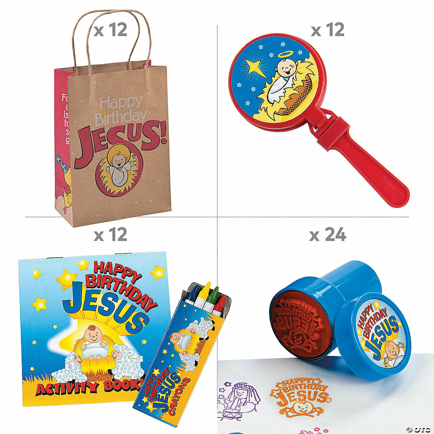 Promo 🤩 Mini Happy 🥳 Birthday Jesus Handout Kit for 12 😍 - Image 2